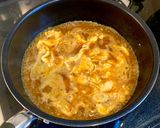 かき玉カレー煮麺作り方3写真