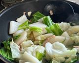 地味だけどキャベツと大根のコンソメスープ作り方5写真