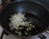 シーフードとひよこ豆のトマトソースパスタ作り方2写真