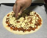 豆腐シュレッドで作るナスのボローニャピザ作り方11写真