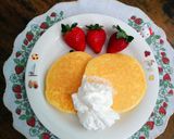 米粉のスフレパンケーキ作り方6写真
