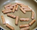 簡単！もやしとポークビッツのマヨ炒め作り方1写真
