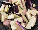 豚肉とナスで\夏のちょい辛!にんにく飯/作り方6写真