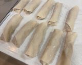 何でも残り物で春巻き作り方9写真