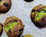 ★低糖質‼アーモンドのレーズン抹茶ぱん♪作り方7写真