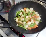 長芋とニンジンの甘酢炒め作り方4写真