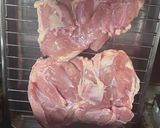 ダイエット♡鶏もも肉の塩焼きと小松菜添え作り方2写真