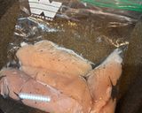 長ネギとささみのピリ辛和え作り方1写真