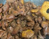 鶏レバーのニンニク生姜入り甘辛煮作り方8写真
