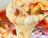 簡単✨とろけるチーズの卵トマトスープ🍅🍲作り方5写真
