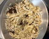 ３種のキノコとハムの和風パスタ作り方4写真