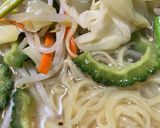 簡単ゴーヤラーメン（中華三昧塩味で）作り方12写真