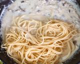 ヨウサマの減塩きのこ類のホワイトパスタ作り方4写真