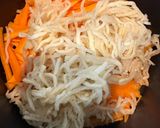 はんぺん入り♪人参と切り干し大根の煮物作り方4写真