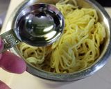 ツナとネギの塩こんぶヤキソバ作り方1写真