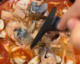 包丁いらず！サバ缶トマトパスタ作り方6写真