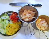 鶏胸肉とセロリの新生姜甘酢漬け炒め作り方2写真