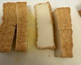 めんつゆで煮た厚揚げの卵チーズ煮作り方1写真