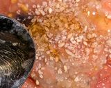 鶏もも生姜おこわのトマトファルシ作り方4写真