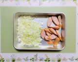 簡単夕飯昼食ミートソースウインナーワンパンパスタ作り方2写真