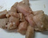 簡単！鶏むね肉の ケチャップ チーズ焼き作り方1写真