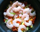 炊飯器で 簡単! お任せ えびピラフ♪作り方7写真