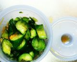 あっさり味のたたきキュウリ漬け作り方5写真