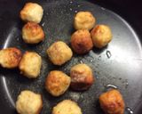 肉団子 ココナッツオイル揚げ ソース風作り方1写真