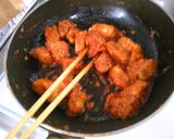簡単！鶏むね肉の ケチャップ チーズ焼き作り方6写真