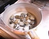 アサリのグリーンソース作り方1写真