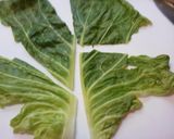 糖質オフ:餃子(キャベツ包み)作り方3写真