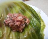 糖質オフ:餃子(キャベツ包み)作り方6写真
