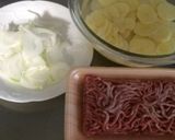 節約 ミンチとじゃがいものカレー炒め作り方2写真