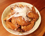 とり手羽先とうずらの卵の煮物作り方4写真