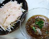 レンジで簡単！ムネ肉ともやしのみぞれ煮作り方1写真