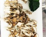 きのことほうれん草のクリームチーズ和え作り方1写真