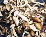 きのことほうれん草のクリームチーズ和え作り方2写真