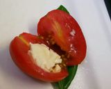 ミニトマトのバジルチーズな肉巻き作り方2写真