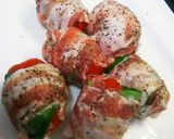 ミニトマトのバジルチーズな肉巻き作り方3写真