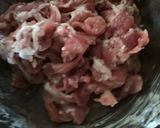 豚コマ肉とパインのオーロラソテー♡作り方3写真