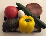 簡単＊オシャレなチョップドサラダ作り方1写真