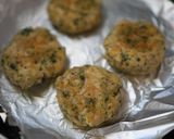 カレー風味☆チーズ入りチキンバーグ作り方5写真