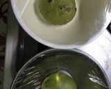 抹茶あんぱん&くるみかのこ抹茶パン♫作り方5写真