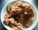 シーチキン唐揚げと朝採りナスの簡単カレー作り方2写真