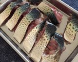 ゴマ鯖のサッパリマリネ〜南蛮風作り方1写真