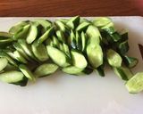 簡単キュウリの胡麻和え作り方1写真