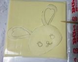 キャラ弁♡うさぎのモフィ　簡単作り方3写真