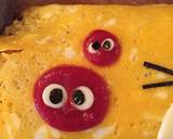 トトロ＊まっくろくろすけ デコオムライス作り方5写真