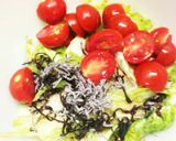 夏トマト&レタスの塩昆布サラダ浅漬け♪作り方2写真