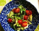 夏トマト&レタスの塩昆布サラダ浅漬け♪作り方3写真